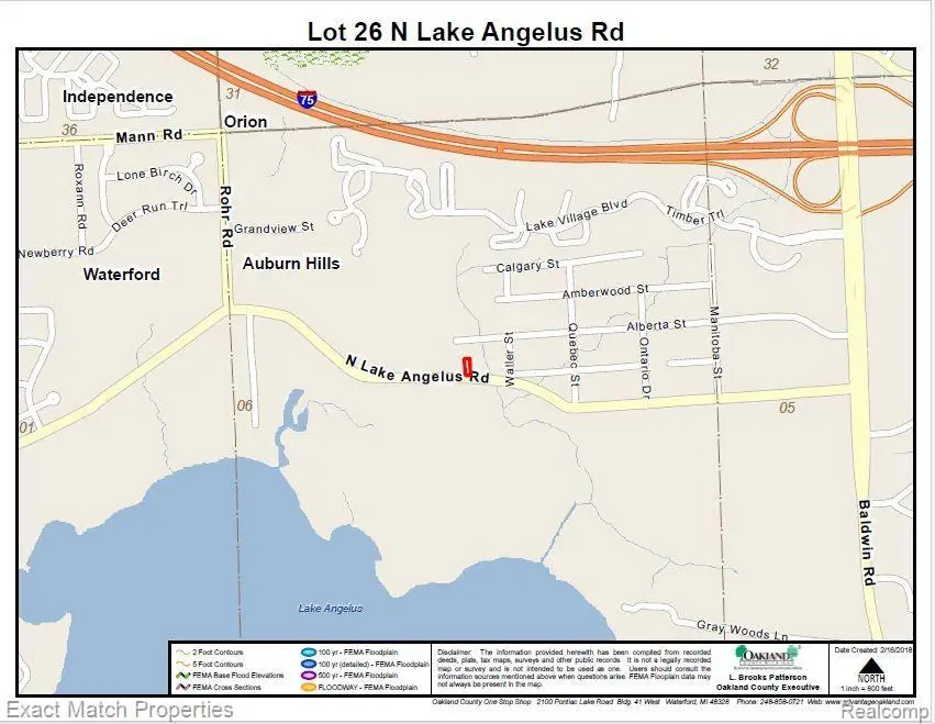 Lot 26 N. Lake Angelus Rd., Lake Angelus, MI 48326 - Image #3