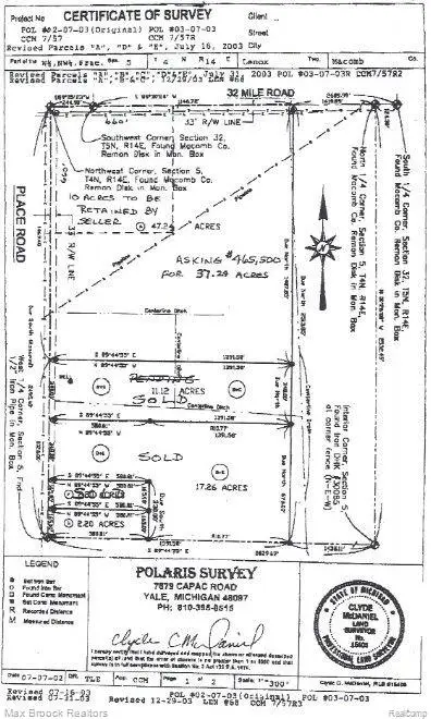 VAC 32 Mile, Lenox, MI 48050 - #2