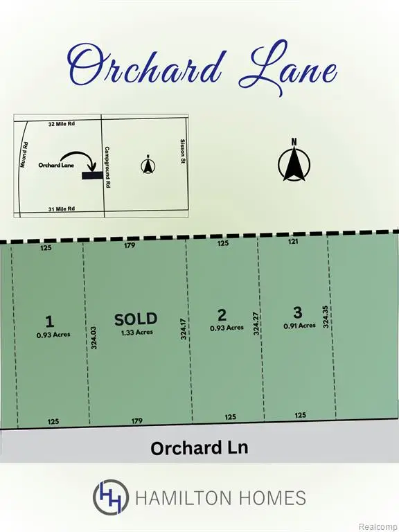 7557 Orchard Lane, Washington, MI 48095 - #2