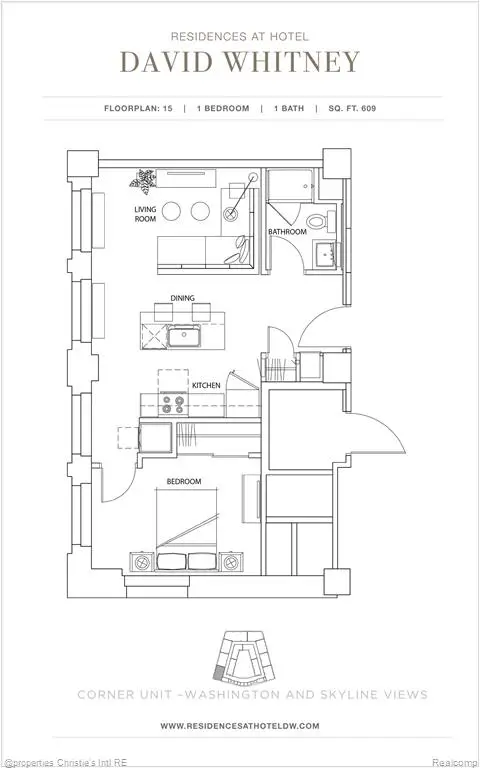 1 Park #1515, Detroit, MI 48226 - Image #3