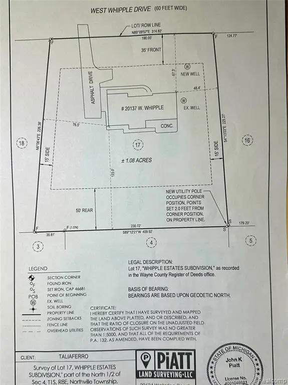 20137 W Whipple, Northville, MI  - #1