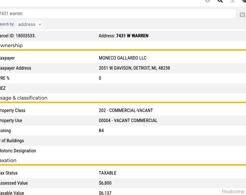 7431 W Warren, Detroit, MI  - Image #3