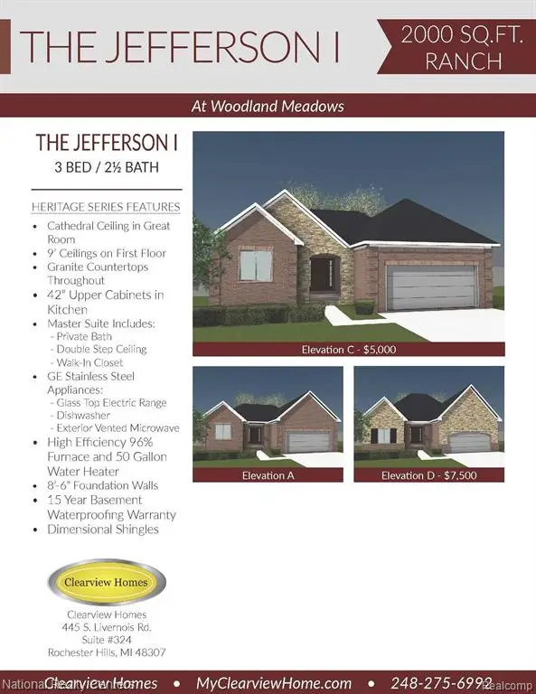 8311 Meadow Creek, Goodrich, MI 48438 - #2