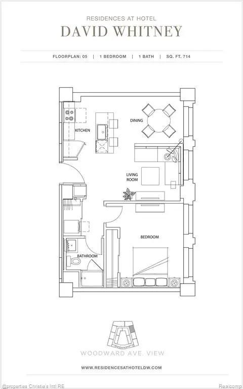 1 Park #1405, Detroit, MI 48226 - #2