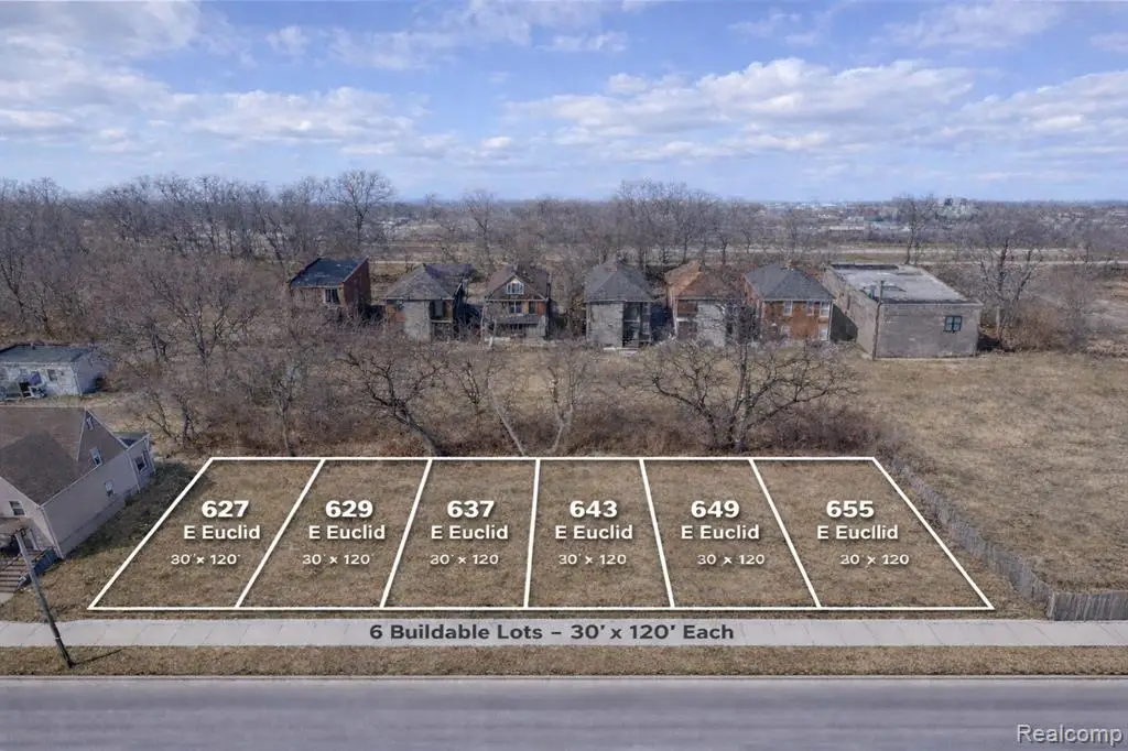 627 E Euclid, Detroit, MI 48202 - #1