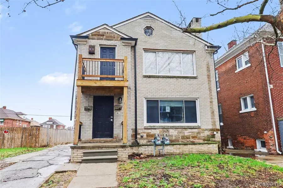 2241-2243 Clairmount, Detroit, MI 48206 - #2