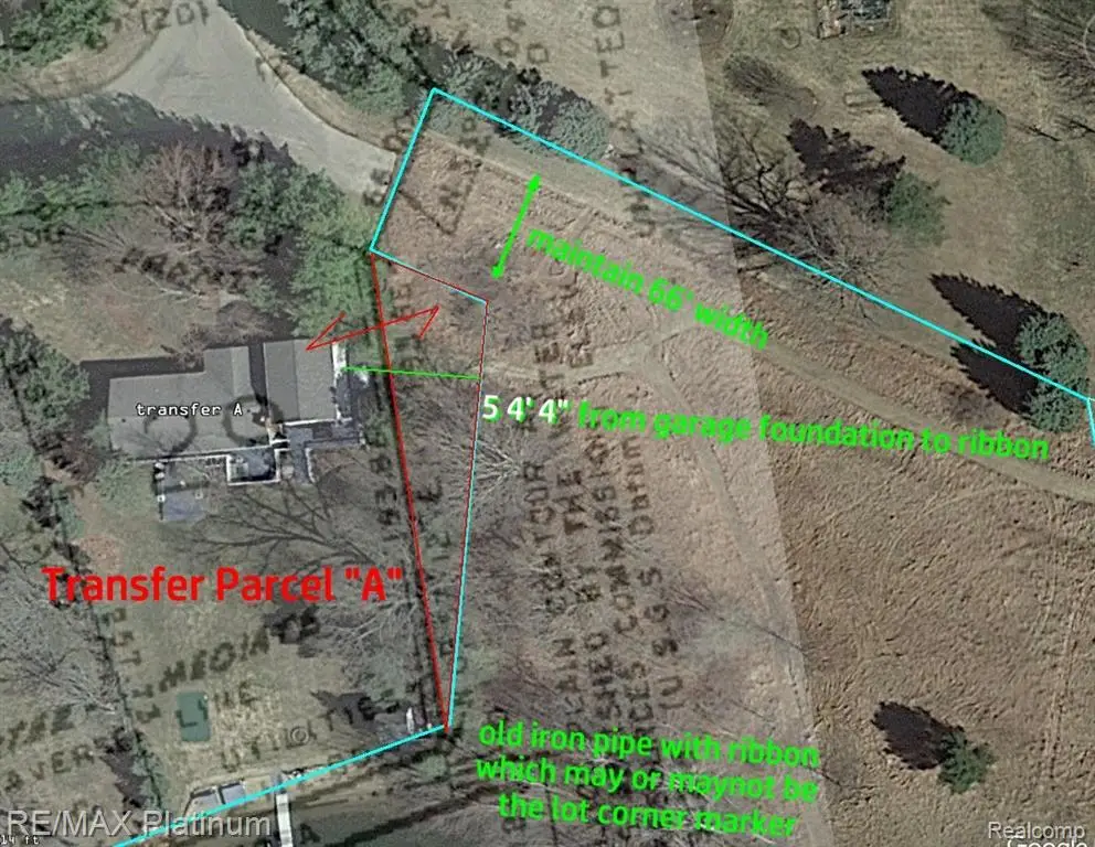 Transfer Parcel Edgemont Drive, Howell, MI 48855 - #1