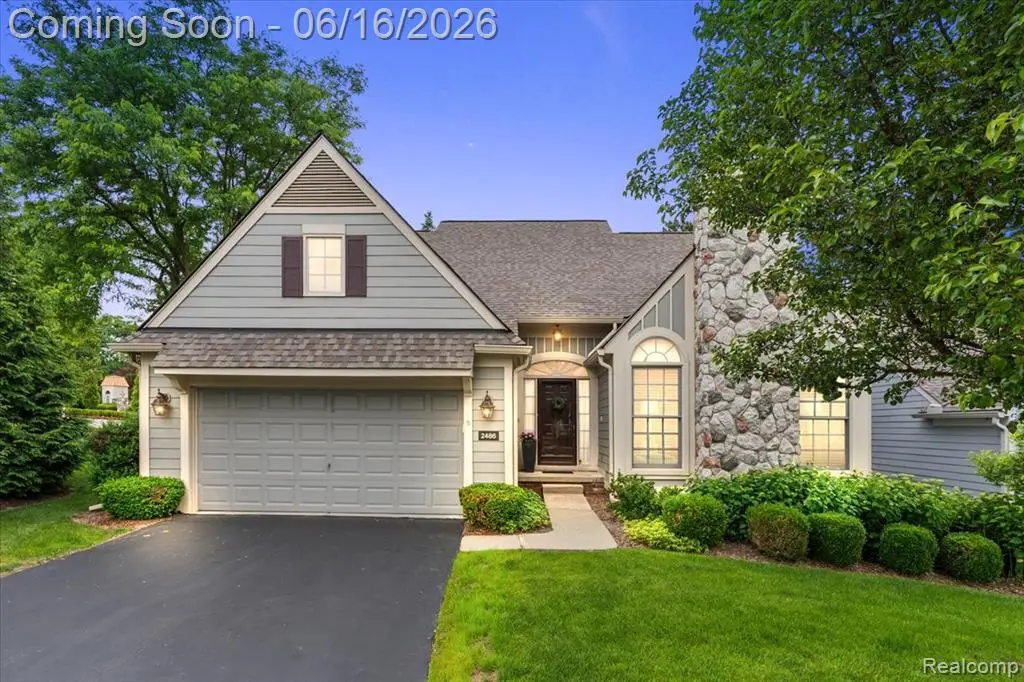 2486 Thistle Pointe, Bloomfield Hills, MI 48304 - #1