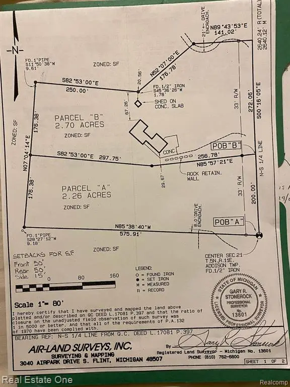 0000 Curtis Rd Curtis Rd, Addison, MI 48367 - #2