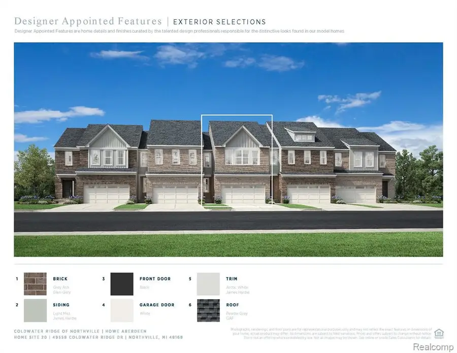 49558 Coldwater Ridge #20, Northville, MI 48168 - #2