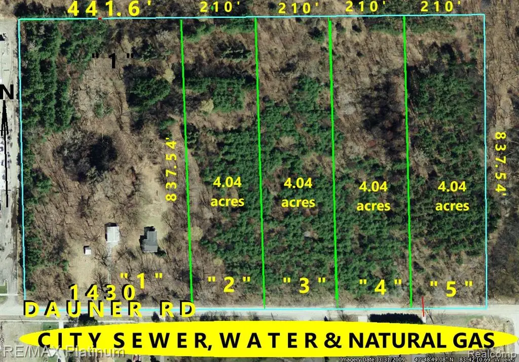 Parcel 5 Dauner, Fenton, MI  - #1