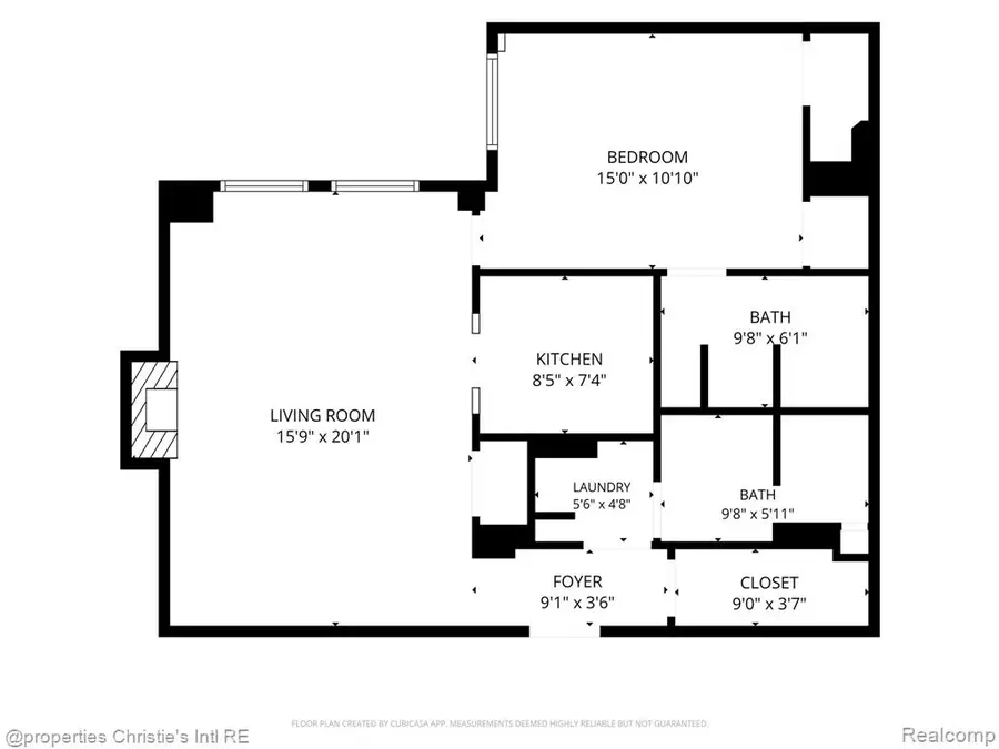 15 E Kirby #1107, Detroit, MI 48202 - #2