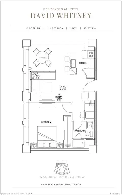 1 Park Avenue #1511, Detroit, MI 48226 - #2