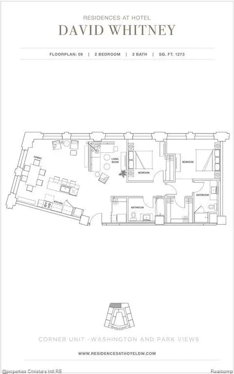 1 Park #1509, Detroit, MI 48226 - #2