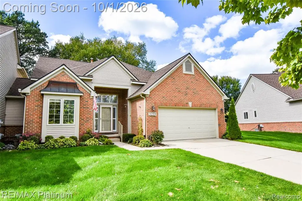 3259 Lochmore, Commerce Township, MI 48382 - #1