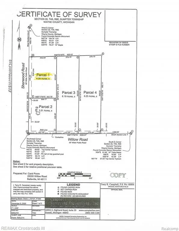 00000 Sherwood, Belleville, MI 48111