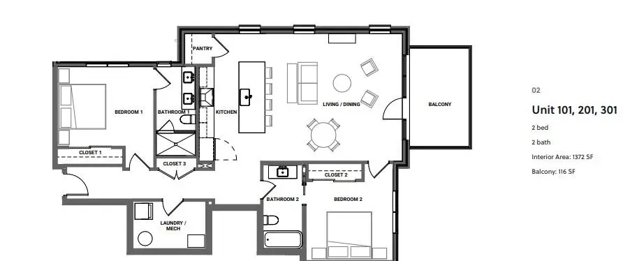 8180 Main #201, Dexter, MI 48130 - Image #2