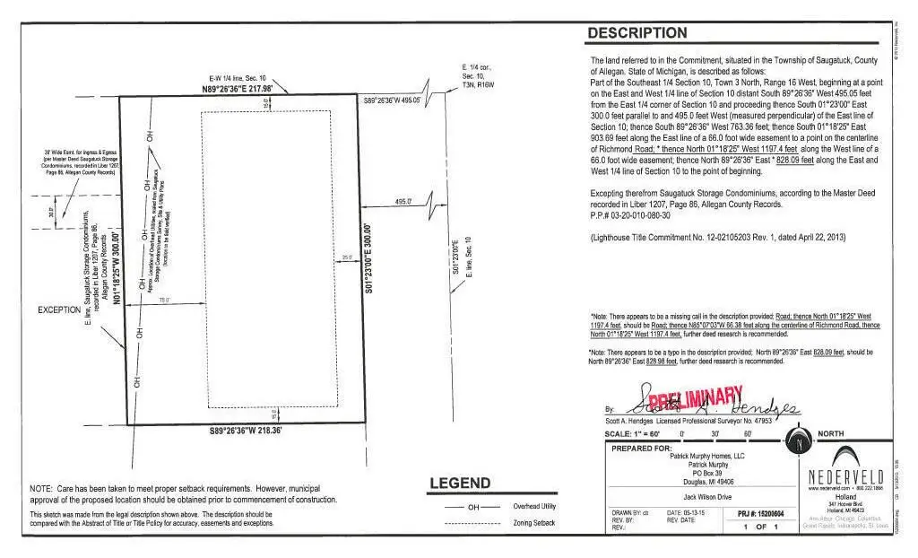Lot Jack Wilson, Saugatuck, MI 49453 - #1