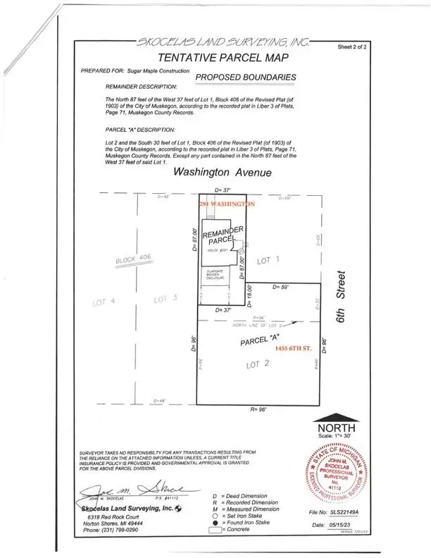 1455 6th, Muskegon, MI 49441 - Image #1