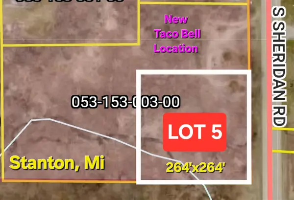 V/L Lot 5 S State, Stanton, MI 48888