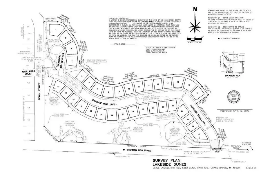 2877 Duneside, Muskegon, MI 49441 - #2