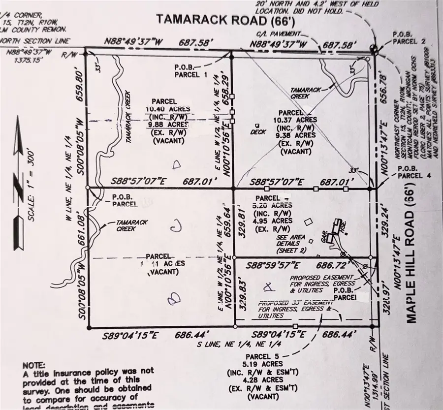 V/L Maple Hill, Howard City, MI 49329 - Image #2