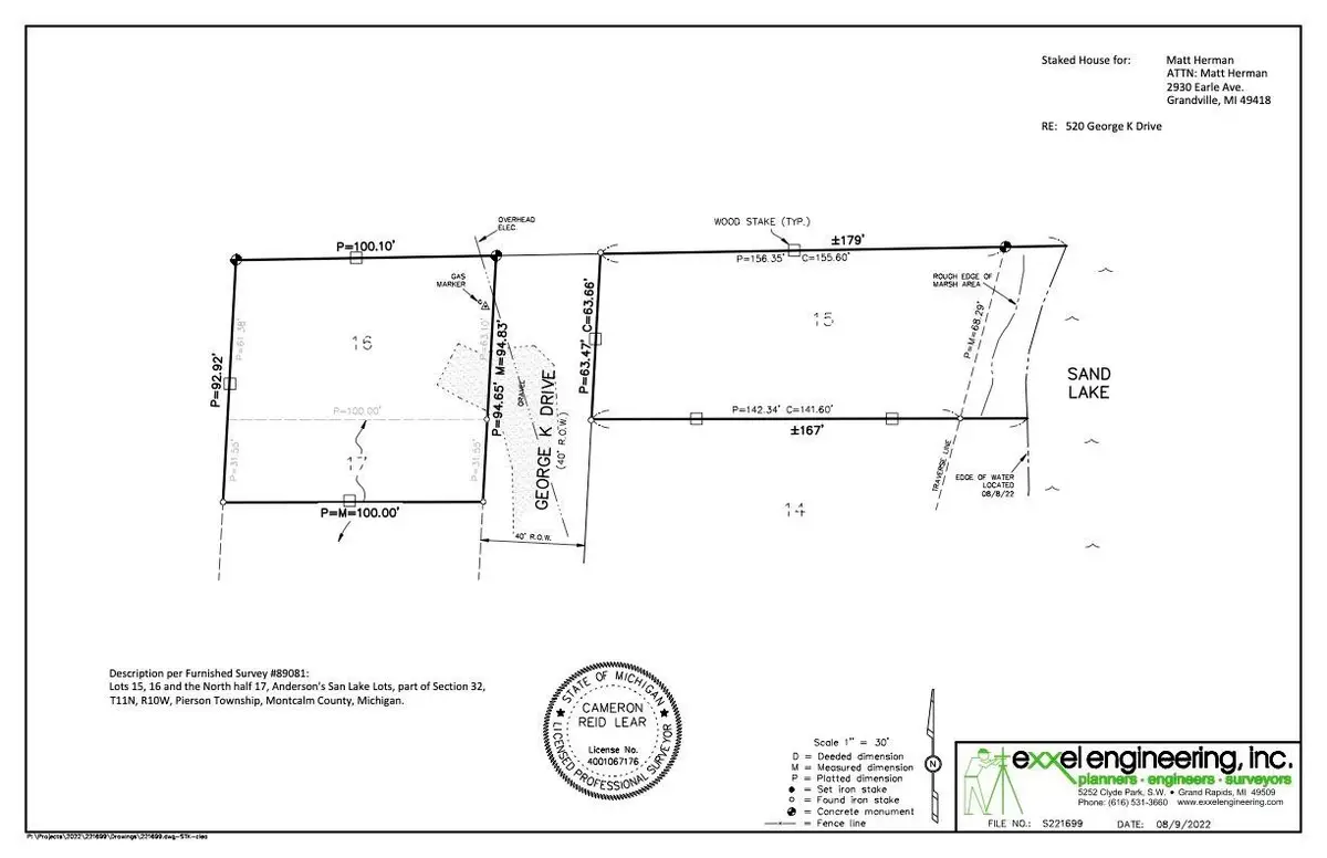 250 George K, Sand Lake, MI 49343 - #1