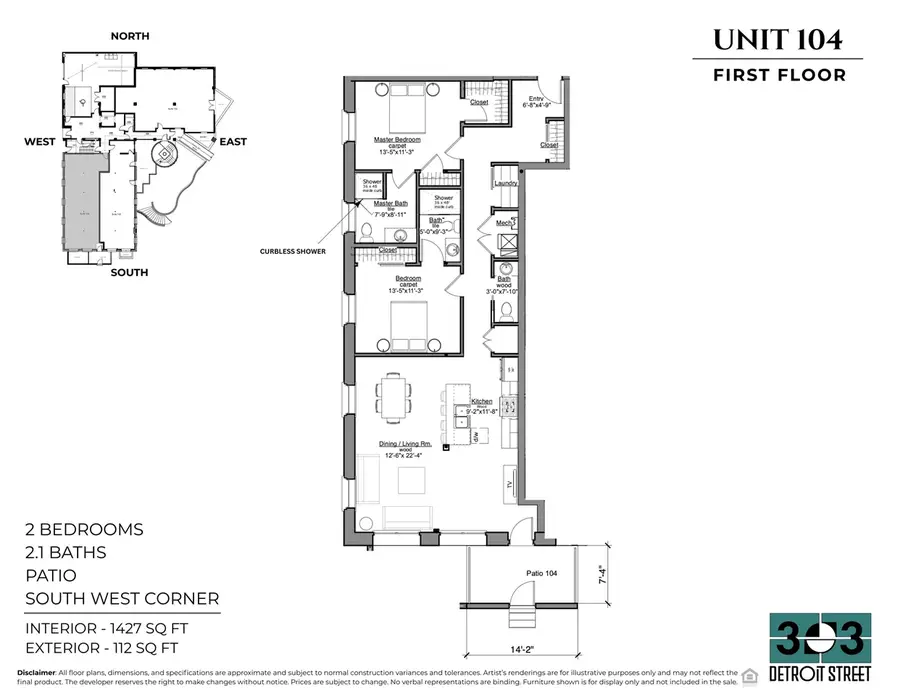 303 Detroit #104, Ann Arbor, MI 48104 - #3