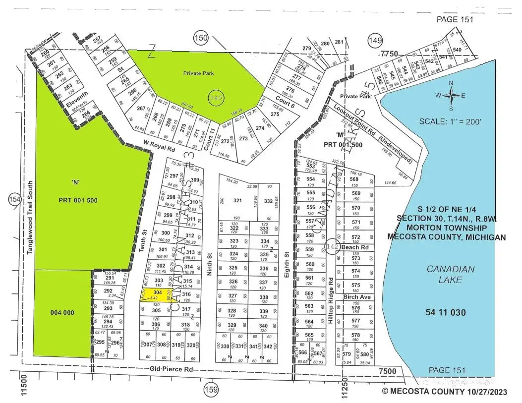 7552 10th, Canadian Lakes, MI 49346 - #1