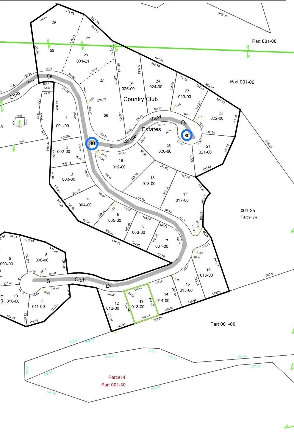 Lot 13 S Club, Cedar, MI 49621 - #1