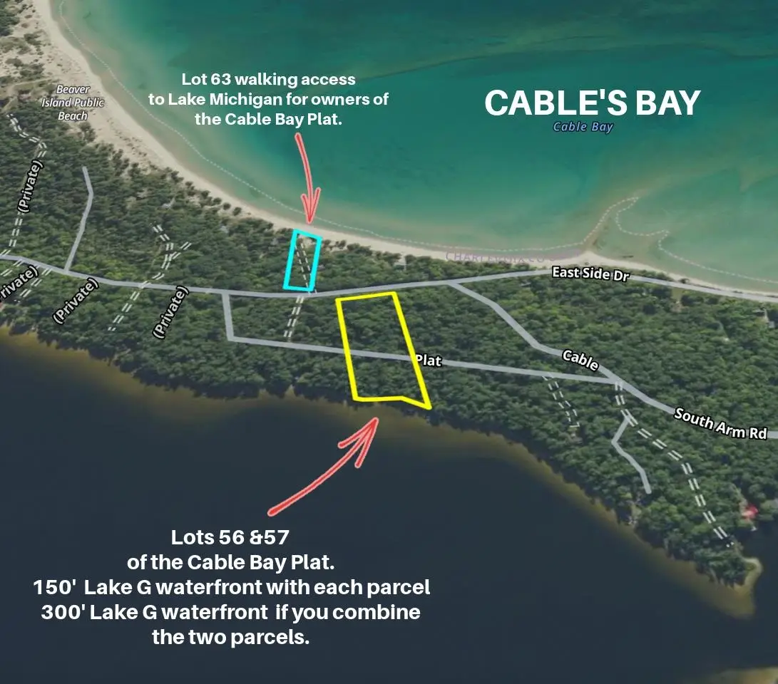 Lots 56 & 57 Spaulding, Beaver Island, MI 49782 - #1