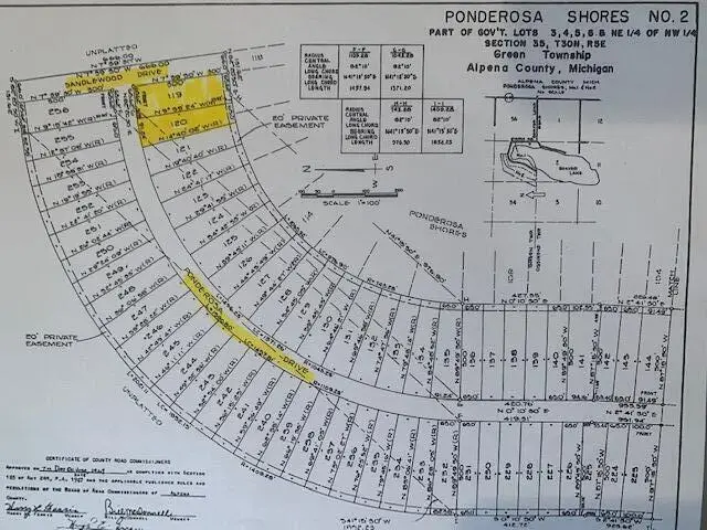 119 & 120 Ponderosa Drive, Lachine, MI 49753 - Image #3