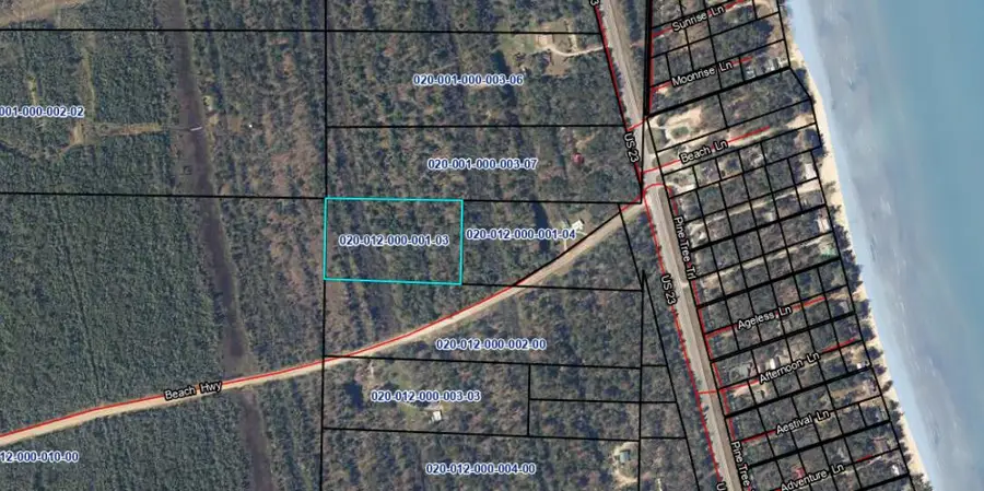 V/L 4.5 ac Beach Highway, Millersburg, MI 49759 - #2