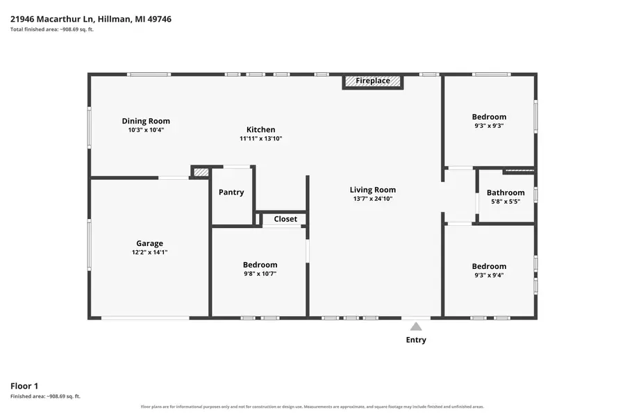 21946 Macarthur Lane, Hillman, MI 49746 - #2