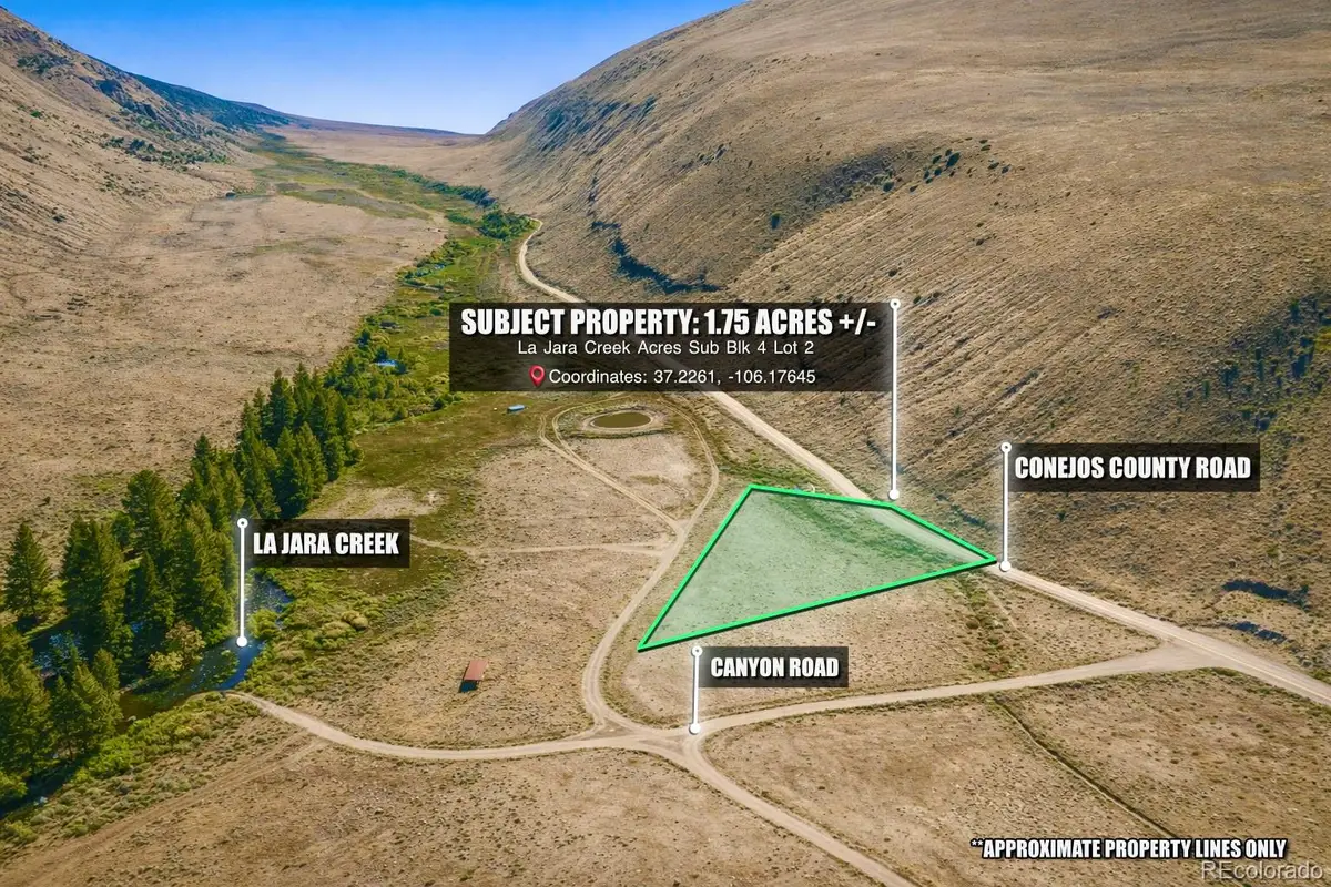 Lot 2 Canyon Road, Capulin, CO 81124 - #1