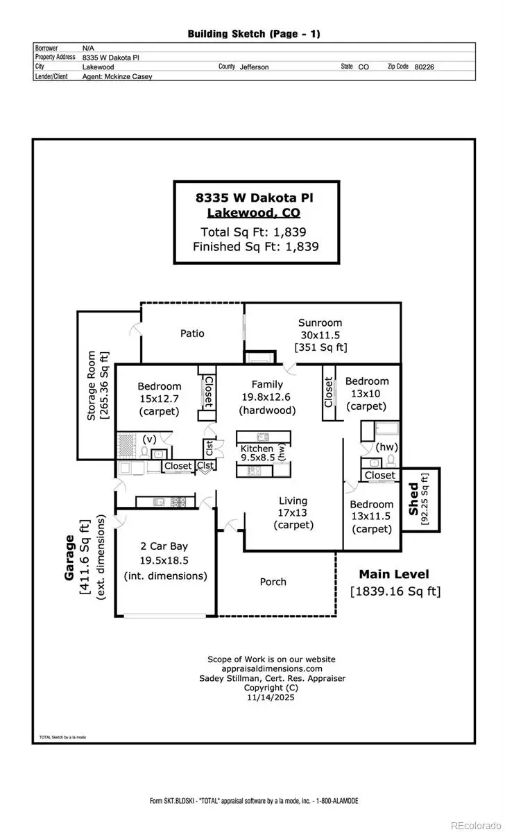 8335 W Dakota Place, Lakewood, CO 80226 - #2