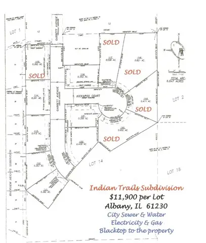 Lot 114 Garrett Avenue, Albany, IL 61230 - Image #1