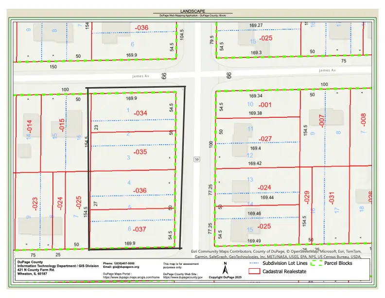 4 VACANT LOTS James Avenue, West Chicago, IL 60185 - Image #2
