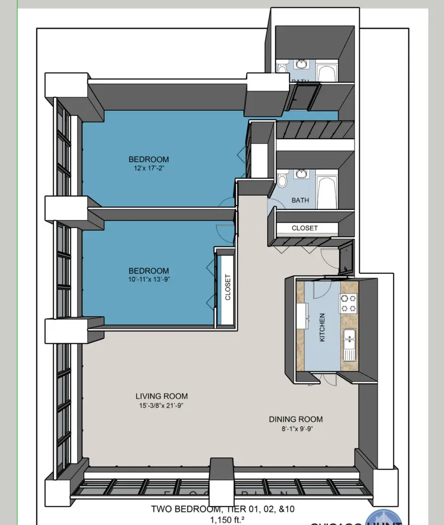 655 W Irving Park Road #510, Chicago, IL 60613 - #2