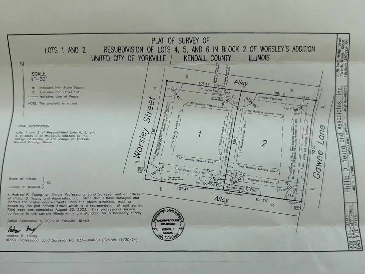 Lot 2 Worsley Lane, Yorkville, IL 60560 - #1