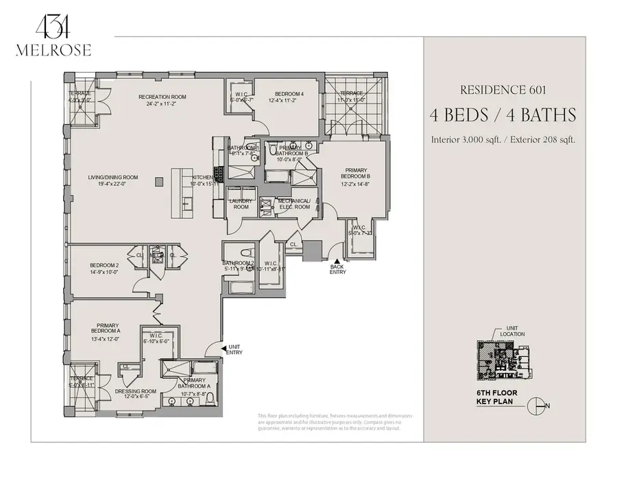 434 W Melrose Street #601, Chicago, IL 60657 - #2