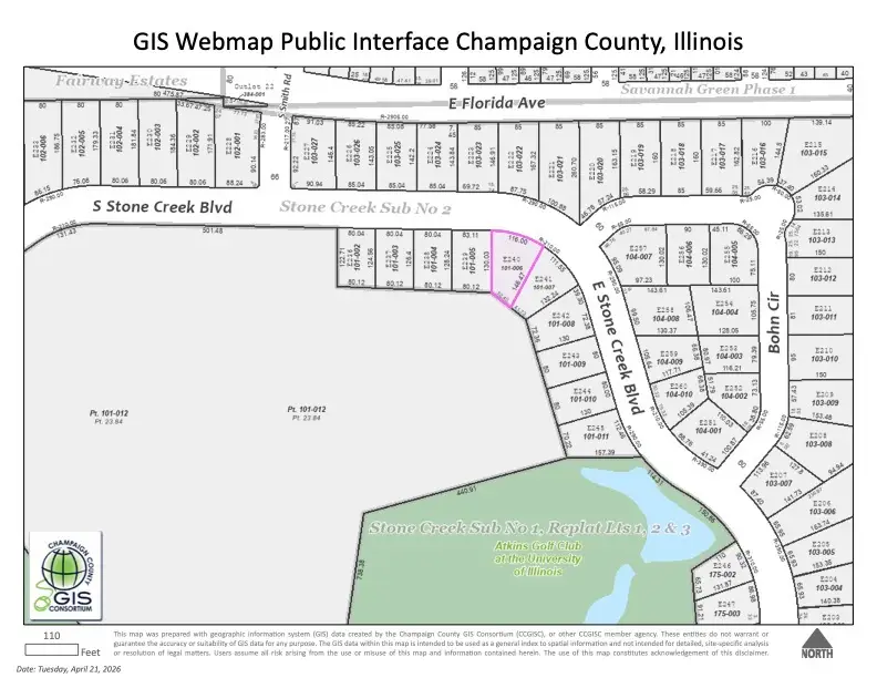 2721 E Stone Creek Boulevard, Urbana, IL 61802 - #2