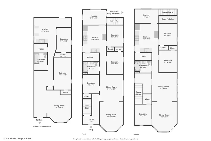 3430 W 12th Place, Chicago, IL 60623 - #2