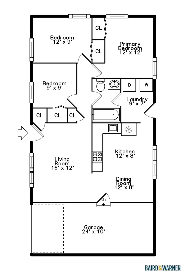 2912 223rd Place, Sauk Village, IL 60411 - #2