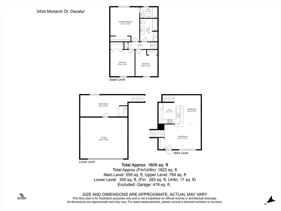 3434 Monarch Drive, Decatur, IL 62526 - #3