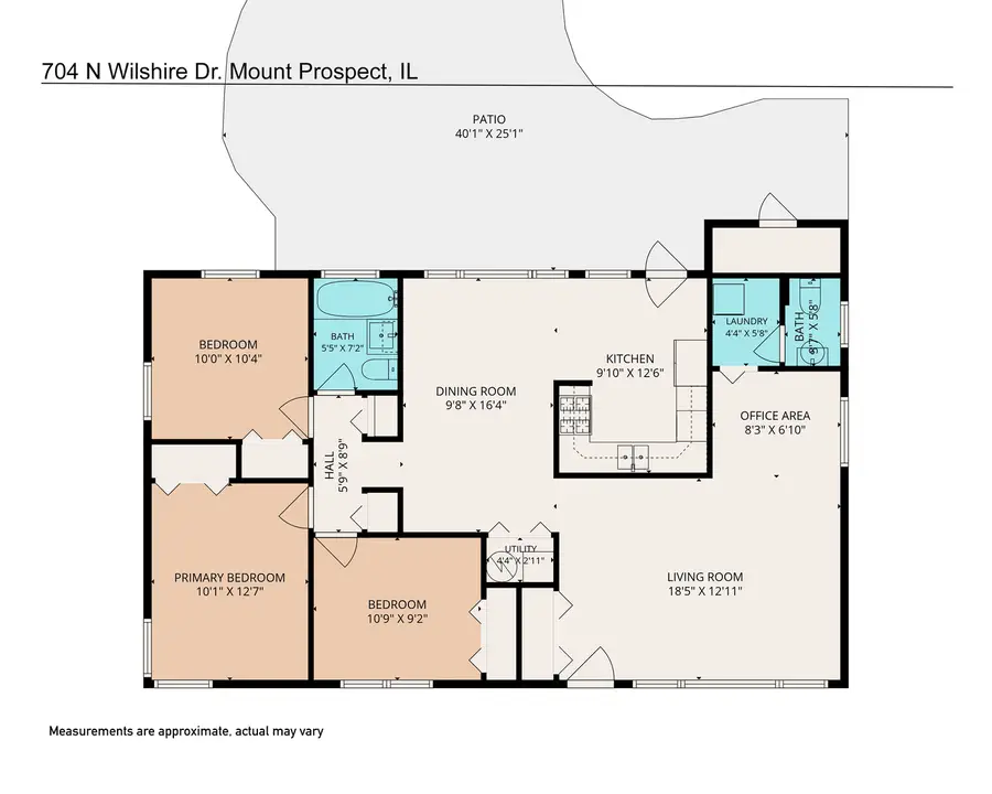 704 N Wilshire Drive, Mount Prospect, IL 60056 - #3