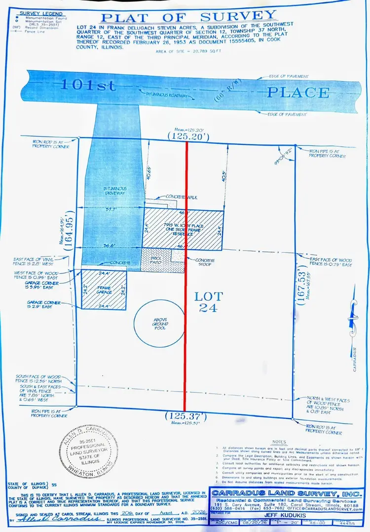 7915 W 101st Place, Palos Hills, IL 60465 - #2