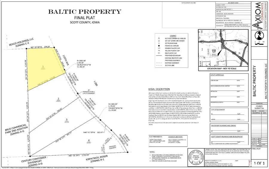Lot 1 Baltic 118th Avenue, Davenport, IA 52804 - Image #2