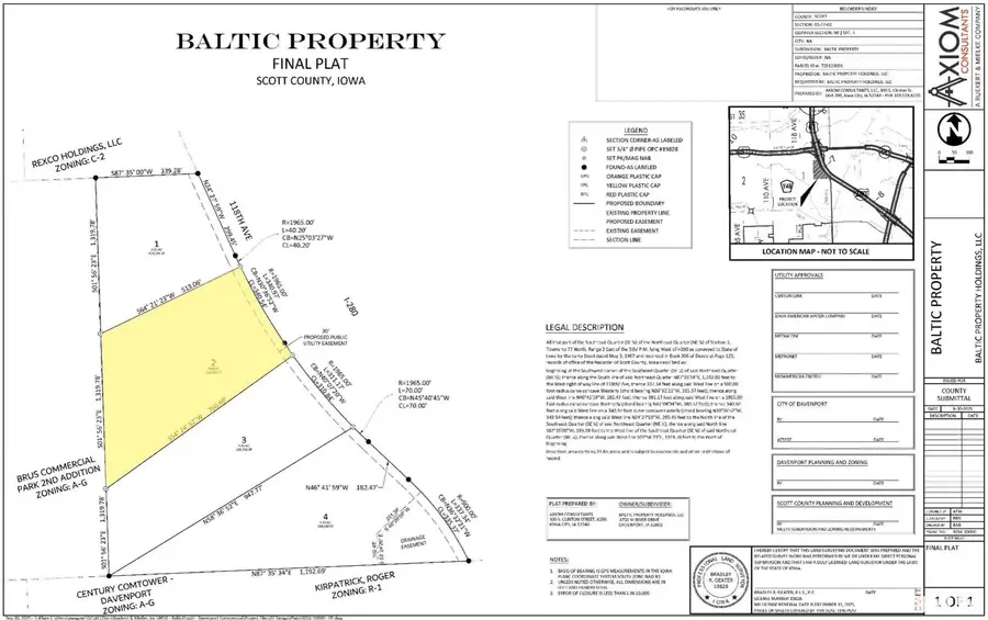 Lot 2 Baltic 118th Avenue, Davenport, IA 52804 - Image #2