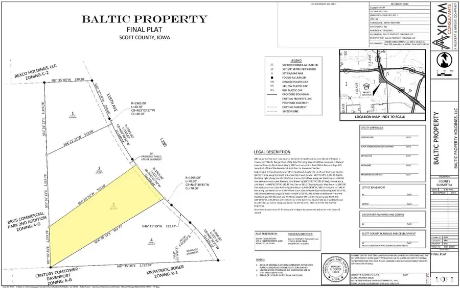 Lot 3 Baltic 118th Avenue, Davenport, IA 52804 - Image #2